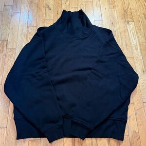 ALO Yoga Black Turtleneck Sweater #450